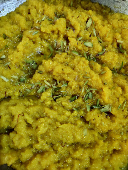 Authentic Moong Dal Halwa – Rich & Traditional Indian Dessert (400g)