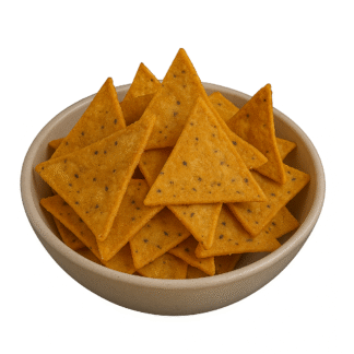 Besan Flax Seeds Desi Nachos